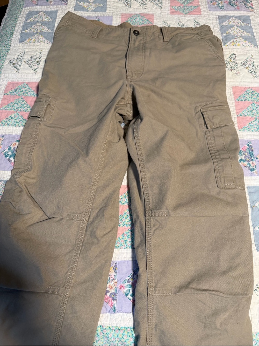 The North Face Men's Cargo Pants in Khaki Green